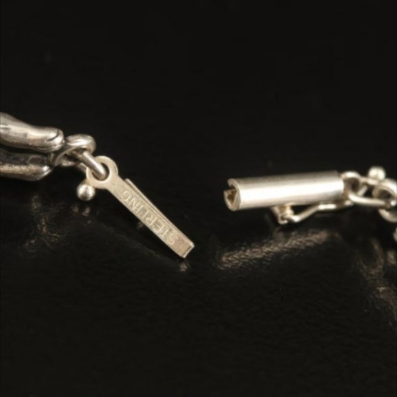 GORGEOUS SS Silver Jumping Rabbit Bracelet - M - 8.75" - A Unique Great Gift! - Picture 4 of 4